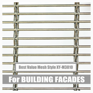 Linh Hoạt Dệt Kiến Trúc Trang Trí Lưới Kim Loại Cho Mặt Tiền Ốp Trong <span class=keywords><strong>SS</strong></span> Wire <span class=keywords><strong>Mesh</strong></span> - Product Image 1