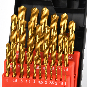 Jeu de 25 forets <span class=keywords><strong>HSS</strong></span> NAIPU M42 à tige droite en <span class=keywords><strong>cobalt</strong></span> M35 pour le perçage du métal dur et de l'acier inoxydable - Product Image 5