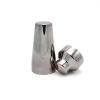 Weipremium mélangeur élégant pour Cocktail, salle de bains, 2 pièces, 600ml/20oz, boîte en bronze noir, Martini Mojito bobbler pour célébrations, Shaker français
