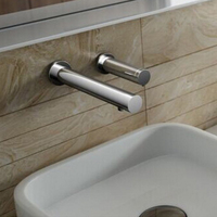 Robinet de lavabo infrarouge chaud/froid pour salle de bain, sans contact, à détection de mouvement, distributeur automatique de savon, en céramique
