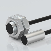 Sensor Proximitas Induktif SE-O30N1 dengan Amplifier Terintegrasi, Jarak Deteksi 0.6mm, NPN, IP67, Tipe Silinder
