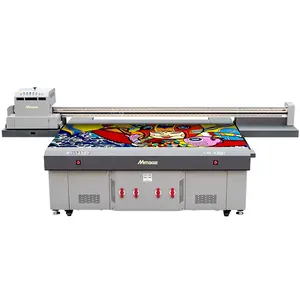 Mimage Ricoh Gen5 Kepala Printer Led Uv Kecepatan Cepat Led Uv Printer Flatbed Uv2513 Papan Printer Flatbed Pvc