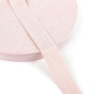 1.5cm 2cm 2.5cm 3cm bán buôn Chất lượng cao phẳng mềm đàn hồi bông vải cho quần áo <span class=keywords><strong>Webbing</strong></span> cuộn vải trắng tự nhiên - Product Image 4