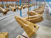 9W2452 D85 Ripper Dent Excavator Dents de godet Moulage en acier Seau Dent Construction Machinery Part