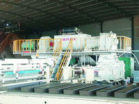 Ligne de production de briques automatique Xinxing fabriquée en Chine, extrudeuse sous vide, moteur, PLC, boîte de vitesses, roulement, engrenage, argile, facile à utiliser