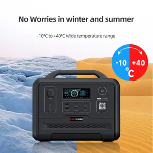 EVE 1200W 960Wh Outdoor Charging Portable Power Station Generator Portable 220v Battery Power Station With Solar Panel