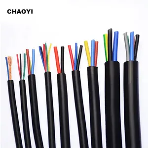 Free Sample 2 3 4 5 Conductor 0.5 0.75 1.5 2.5 4 6mm2 Gauge Copper RC Super Soft High Temperature Silicone Cable Wire