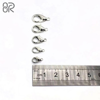 Collier en argent 925, 10k, 14k, 18k, or, fermoir, connexion de chaîne, collier, chaîne, bricolage, accessoires de bijouterie Fine
