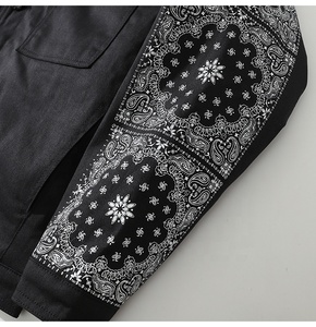 Chaqueta Vaquera <span class=keywords><strong>Negra</strong></span> Personalizada para <span class=keywords><strong>Hombre</strong></span>, Marca Privada OEM, Envío Directo desde Fábrica - Product Image 6