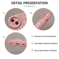Housse de téléphone portable personnalisée en silicone souple Weview de luxe avec tissu au dos pour iphone 14 15 pro Ultra