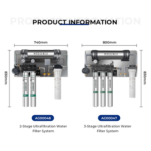 Purificador de agua doméstico eléctrico comercial Moseener 50 100GPD dispensador de agua directo Filtro de <span class=keywords><strong>bayoneta</strong></span> purificador de ultrafiltración - Product Image 3