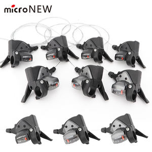 Piezas de Bicicleta de Buena Calidad, Juego de Soportes de <span class=keywords><strong>Desviador</strong></span> <span class=keywords><strong>Delantero</strong></span> y Trasero para Bicicleta de Montaña MTB de 8/24 Velocidades, 9/27 Velocidades, 10/30 Velocidades, 11/33 Velocidades - Product Image 6