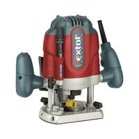 8893302 EXTOL Défonceuse industrielle à profondeur de fraisage réglable, puissance 1200W, qualité industrielle