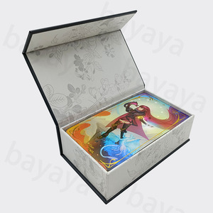 Hot bán tùy chỉnh huyền bí bói toán đầy đủ màu sắc in hai mặt thiết kế 70mm x 140mm Tarot thẻ với lá vàng trên một mặt - Product Image 3