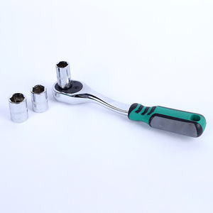46 Piece Pc Combination Tool <b>Set</b> 1/4 In Socket Drive Crv Material For Auto And Home Repair - Product Image 2