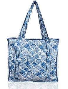 Ginzeal cotone trapuntato con Logo personalizzato in cotone sovradimensionato Tote <span class=keywords><strong>Bag</strong></span> in tela di cotone riutilizzabili durevole Weekender grande Shopping <span class=keywords><strong>Bag</strong></span> - Product Image 3