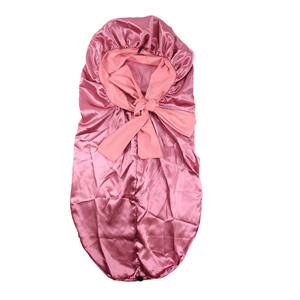 Gorro <span class=keywords><strong>de</strong></span> Satén Largo y Grande HZM-23300, Gorro <span class=keywords><strong>de</strong></span> Dormir <span class=keywords><strong>de</strong></span> Satén Elástico con Cinta Elástica para Mujeres Negras, Gorro para <span class=keywords><strong>Trenzas</strong></span> - Product Image 6