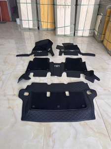 Meilleur <span class=keywords><strong>prix</strong></span>, tapis de voiture en cuir PVC de luxe 3D, ensemble complet de 3 pièces, épaisseur 10 mm, pour / - Product Image 6