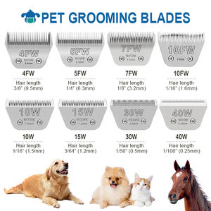 इलेक्ट्रिक कार्लेस कुत्ते क्लिपर पेशेवर पालतू बाल कटर मशीन ए 5 10 ब्लेड के साथ ए 5 पालतू क्लिपर्स - Product Image 3