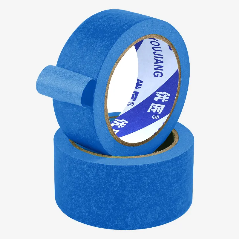 YOUJIANG Tape pelukis biru 2090 3m tahan panas multi-permukaan tahan UV untuk mengecat otomatis pita pelapis cat dinding