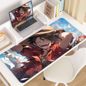 Sanxing Rectangular Anime Cartoon <b>Scratch</b> Proof Gaming Mouse <b>Pad</b> 700x300mm Natural Rubber Sealed Edges Thickened Design Stock - Product Image 3