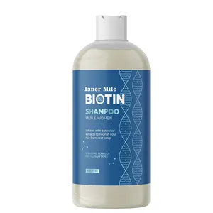 OEM органические биотин для роста волос шампунь утолщение анти шампунь от выпадения волос