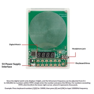 Generatore di Segnali a Onda Schumann e Onda Sinusoidale a Frequenza Regolabile DC5V 0.01Hz~100000Hz USB - Product Image 4