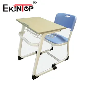 Muebles Escolares, Silla <span class=keywords><strong>de</strong></span> <span class=keywords><strong>Escritorio</strong></span> <span class=keywords><strong>de</strong></span> Madera para Estudiantes, Mesa y Silla <span class=keywords><strong>de</strong></span> Estudio Económicas, Juego Individual <span class=keywords><strong>de</strong></span> <span class=keywords><strong>Escritorio</strong></span> y Silla para Primaria - Product Image 1