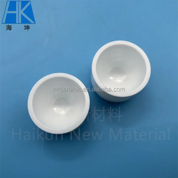 high temperature and purity customized YTZ-P zirconium oxide ceramic crucible bowl