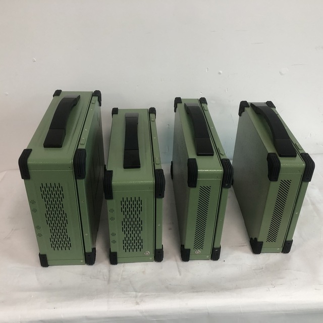 Green13.3inch 15.6inch 17.3inch  rugged  reinforced ultra-thin portable laptop all-in-one chassis