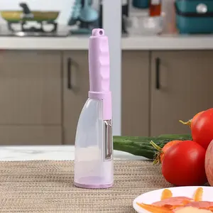 Tốt nhất bán tiện ích nhà bếp rau Peeler với container lưu trữ cup khoai tây peelerpopular