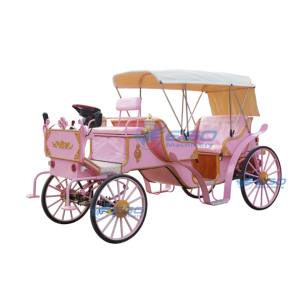 รถเที่ยวชมสถานที่สีชมพูสำหรับรถอเนกประสงค์แถวคู่รถคลาสสิกไฟฟ้า2025ย้อนยุค - Product Image 1