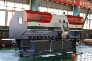 Buen precio a la venta Vertical 1600x3200mm Acero inoxidable CNC V Máquina ranuradora - Product Image 2