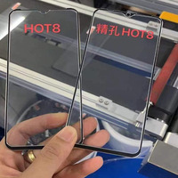 Protecteurs d'écran de téléphone portable en verre trempé 21D pour Infinix Smart 9 8 Hot 50i 40i pour Tecno Spark Go 1 30C Camon 30 Full Glue