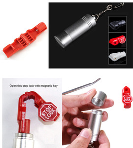 <span class=keywords><strong>EAS</strong></span> Chống Trộm Hệ Thống An Ninh Slatwall Dừng Khóa Tag Cho Key Pyetsmagnetic Khóa Móc - Product Image 6