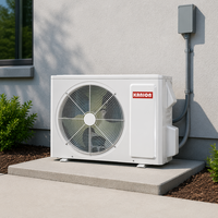 AC Split Wall Mounted Inverter Variable Frequency 50HZ 9000BTU T1 Pendingin dan Pemanas R410a