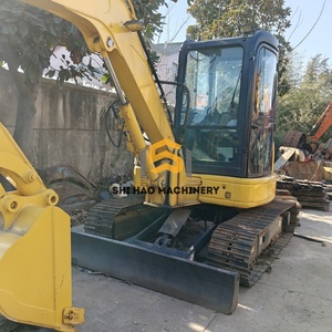 Excavadora Mini Usada Komatsu PC55MR de 5 Toneladas para Ingeniería de Construcción con Bajas Horas de Trabajo - Product Image 4