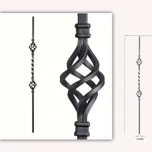 Cestas <span class=keywords><strong>de</strong></span> hierro forjado para valla <span class=keywords><strong>de</strong></span> jardín, componentes <span class=keywords><strong>de</strong></span> hierro forjado - Product Image 1