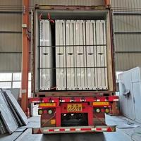 Maison conteneur pliable en acier préfabriqué stable pour logement temporaire sur site des équipes d'infrastructure