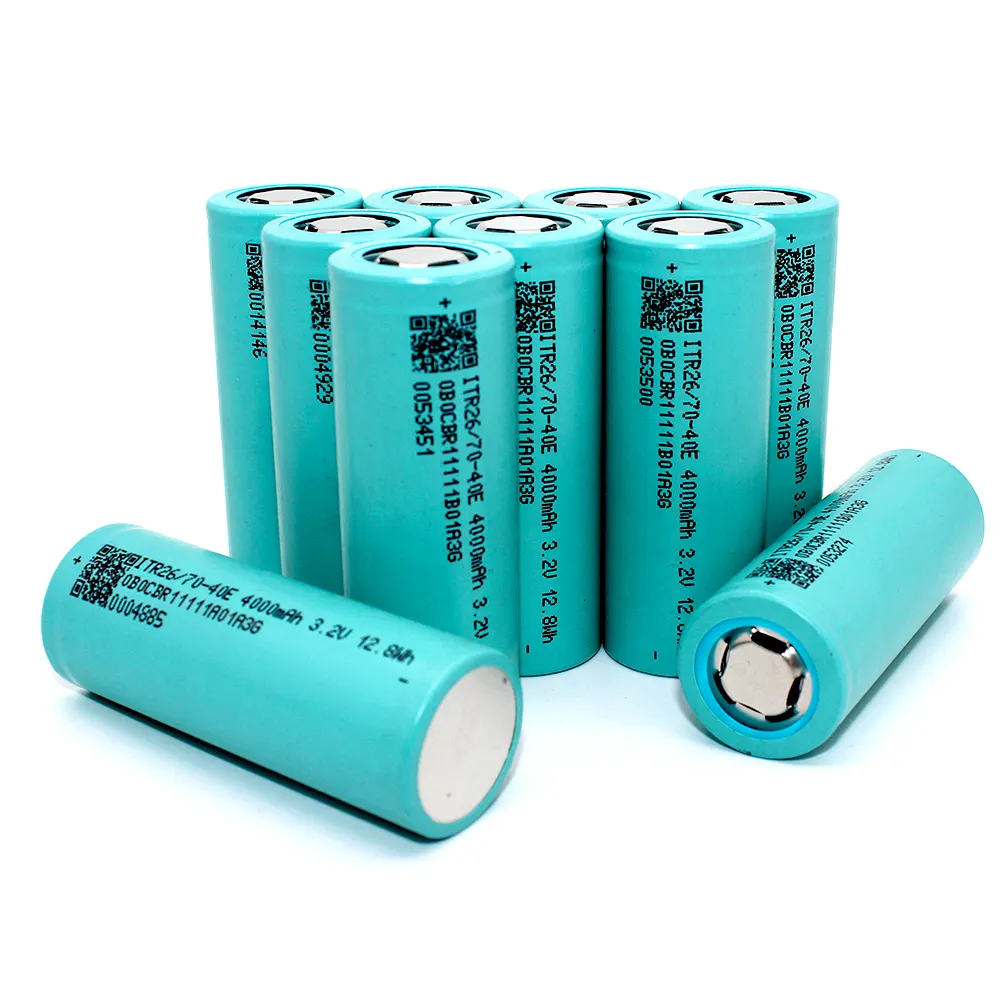 26700 3.2V 4000mah battery Lifepo4 Rechargeable Batteries lithium ion cells