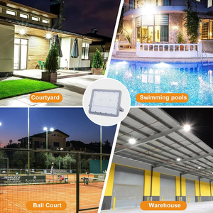 <span class=keywords><strong>2026</strong></span>年新产品IP66防水85V 265V 30W 50W 100W 150W 200W 6500K角度可调压铸铝PC SMD LED投光灯 - Product Image 3