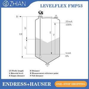 เซ็นเซอร์วัดระดับแบบเรดาร์คลื่นนำทาง Endress+Hauser รุ่น E+H FMP57 สำหรับการวัดที่แม่นยำ - Product Image 2