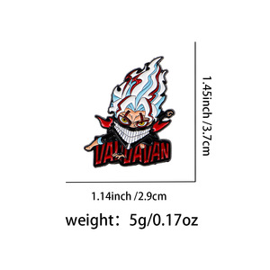 5 Estilos <span class=keywords><strong>de</strong></span> Broches <span class=keywords><strong>de</strong></span> Metal para Manualidades, Insignias <span class=keywords><strong>de</strong></span> DANDADAN, Ayase <span class=keywords><strong>Momo</strong></span>, Takakura Ken, Joyería <span class=keywords><strong>de</strong></span> Moda, Broches <span class=keywords><strong>de</strong></span> Aleación <span class=keywords><strong>de</strong></span> Dibujos Animados, Broche <span class=keywords><strong>de</strong></span> Anime - Product Image 4