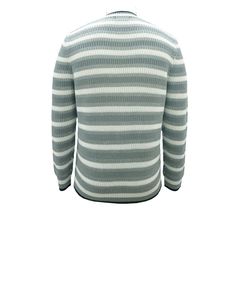 Men's Striped Knitted <b>Pullover</b> <b>Sweater</b> Long Sleeve Autumn Wear - Product Image 2