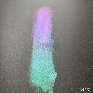 Pigment arc-en-ciel bleu, cosmétique de qualité, pour peinture automobile, brillant à lèvres, couleur changeante, peinture caméléon - Product Image 2