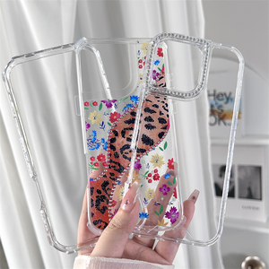 Design de mode 3 en 1 Fundas époxy Sparkle Bling étui de téléphone portable <span class=keywords><strong>incassable</strong></span> pour HONR X9C 5G - Product Image 5