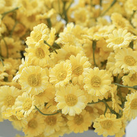 Buket Bunga Buatan Daisy Kain Sutra Gaya Retro Memancarkan Nuansa Mewah Seperti Asli Gaya Chamomile Bunga Pengantin Pernikahan
