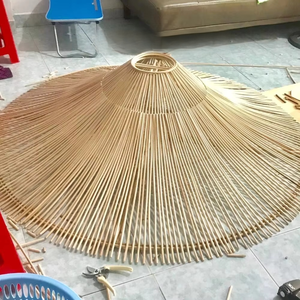 Super <strong>Large</strong> <strong>Extra</strong> Big Rattan Ceiling <strong>LAMP</strong> COVERS &amp; <strong>SHADES</strong> From Factory - Product Image 4