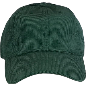 Casquette de baseball unisexe réglable en velours côtelé 100 % coton, style vintage, avec broderie 3D pour le sport - Product Image 1