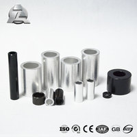 Kit d'entretoises en aluminium pour circuits imprimés, anodisé noir, usiné argenté, pour montage de cartes électroniques